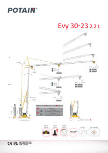 Potain EVY 30-23 2,2 t
